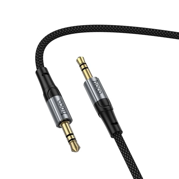 Кабель AUX Hoco UPA33 Jack 3.5 mm 1.5 м Black (6942007663793) - Фото 3 Кабель AUX Hoco UPA33 Jack 3.5 mm 1.5 м Black (6942007663793) - изображение 3