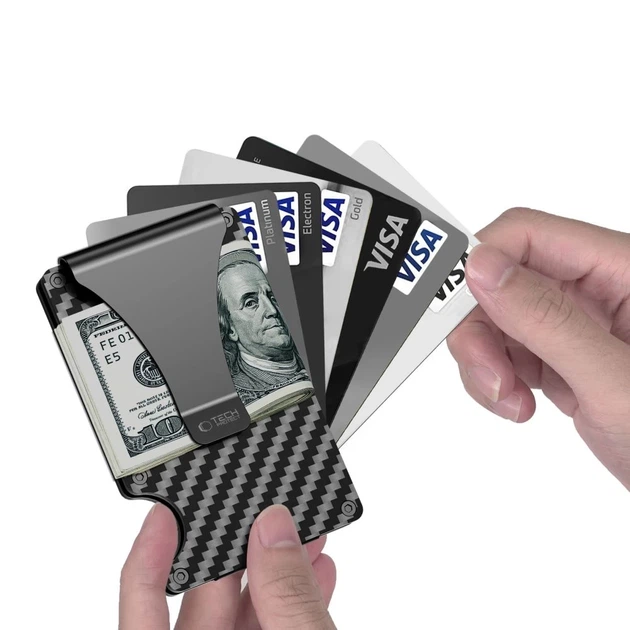 Кошелек Tech-Protect Thorn RFID Card Wallet Black (5906302323869) - изображение 2
