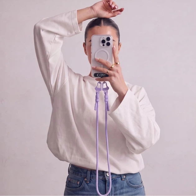 Ремешок Tech-Protect C5SD Rope Crossbody Lavender (5906302342594) - изображение 3