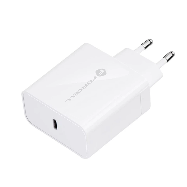 Сетевое зарядное устройство Forcell F-Energy USB C QC4.0 PD 3A 45W White (5903396040962) - изображение 3