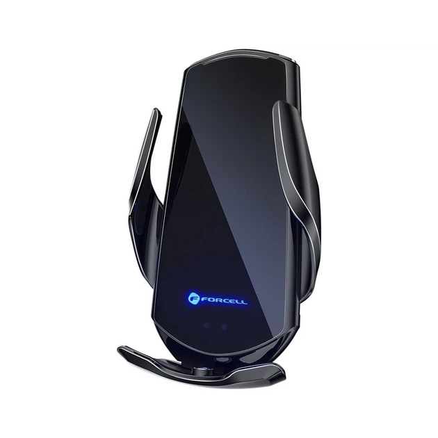 Автотримач Forcell F-Grip HS1 Qi 15W Black (5903396092176) - зображення 6