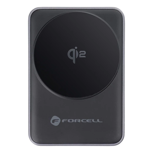 Беспроводная зарядка Forcell F-Energy 3в1 Flex Pro Qi2 совместимая с MagSafe F-05 Silver (5903396374180) - изображение 5