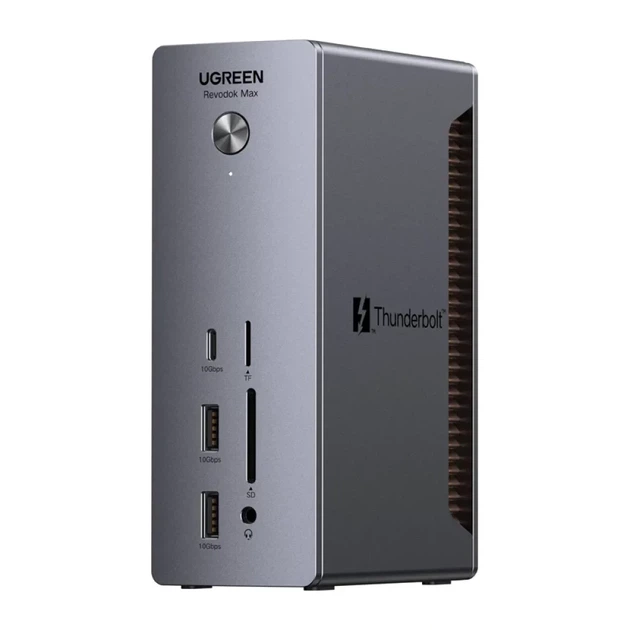 Док-станция Ugreen Revodok Max Thunderbolt 5 13в1 (45790A) - Фото 3 Док-станция Ugreen Revodok Max Thunderbolt 5 13в1 (45790A) - изображение 3