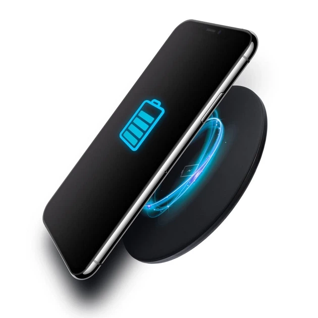 Беспроводная зарядка Forcell F-Energy Qi QC 15W + кабель USB-C to USB-A Black (5903396060458) - изображение 13