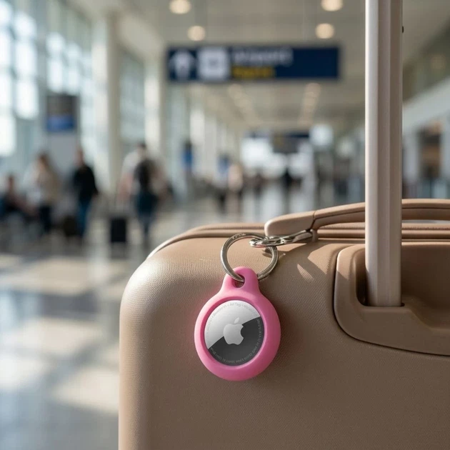 Чехол Tech-Protect Rough для Apple AirTag 1 / 2 Pink (5906302324613) - изображение 5