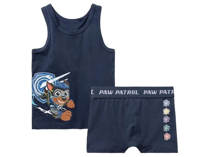 Майка та боксери для хлопчика Lupilu Paw Patrol комплект білизни BS001412 розмір 110-116 - зображення 2