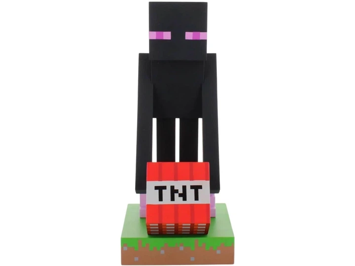 Stojak Cable Guy Minecraft Enderman 20 cm na telefon i kontroler (1289782) - Zdjęcie 2 Stojak Cable Guy Minecraft Enderman 20 cm na telefon i kontroler (1289782) - obraz 2