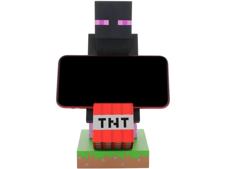 Stojak Cable Guy Minecraft Enderman 20 cm na telefon i kontroler (1289782) - Zdjęcie 5 Stojak Cable Guy Minecraft Enderman 20 cm na telefon i kontroler (1289782) - obraz 5