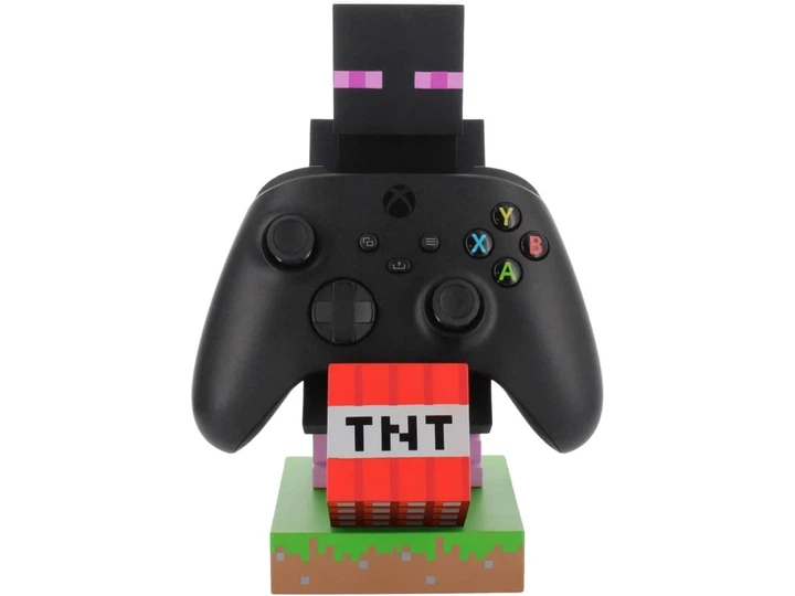 Stojak Cable Guy Minecraft Enderman 20 cm na telefon i kontroler (1289782) - Zdjęcie 6 Stojak Cable Guy Minecraft Enderman 20 cm na telefon i kontroler (1289782) - obraz 6