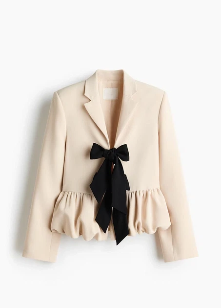 Піджак H&M 17891 Світлий бежевий 42 (1305) - Фото 1 Піджак H&M 17891 Світлий бежевий 42 (1305) - изображение 1