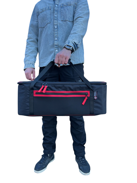Сумка для кальяна Smoky Craft Hookah Bag Basic кальянная сумка универчсальная 40 из Oxford 600D с амортизационной защитой и карманами - изображение 4