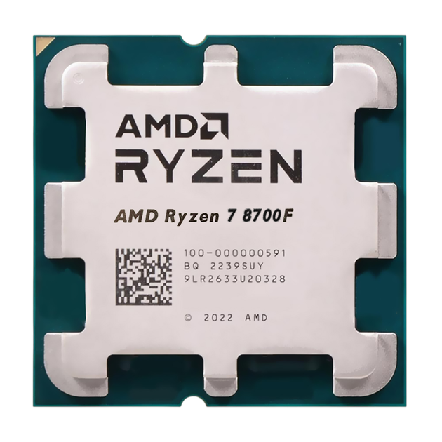 Процессор AMD Ryzen 7 8700F Socket AM5 (100-100001590MPK) - Фото 1 Процессор AMD Ryzen 7 8700F Socket AM5 (100-100001590MPK) - изображение 1