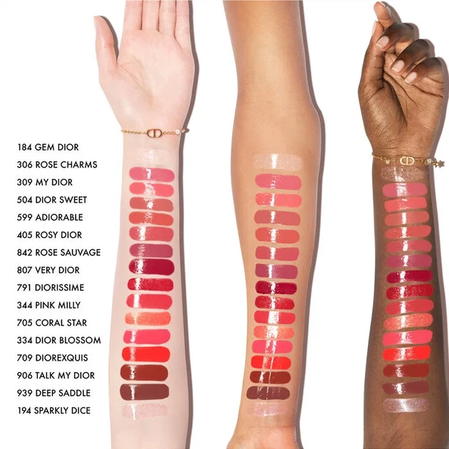 Помада для губ Dior Addict Glass Lipstick 184 Gem Dior 2.7 г - Фото 5 Помада для губ Dior Addict Glass Lipstick 184 Gem Dior 2.7 г - зображення 5