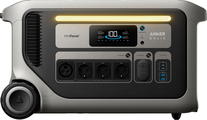 Зарядна станція Anker SOLIX F3000 / 3600 Вт / 3072 Вт⋅год / LiFePO4 (A1782311) - Фото 1 Зарядна станція Anker SOLIX F3000 / 3600 Вт / 3072 Вт⋅год / LiFePO4 (A1782311) - зображення 1