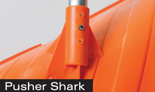 Лопата-ковш Form-plastic Shark 1, 72х130 см, ковш пластик, ручка алюминий - изображение 2