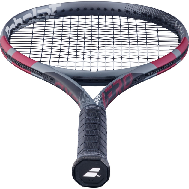 Ракетка Babolat EVO AERO LITE РОЗОВА UNSTR для тенниса легкая ракетка для начинающих - изображение 5