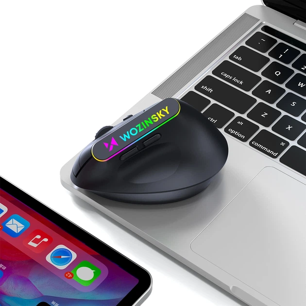 Миша Wozinsky WMG-1164 Wireless/Bluetooth Black (5907769388231) - зображення 11