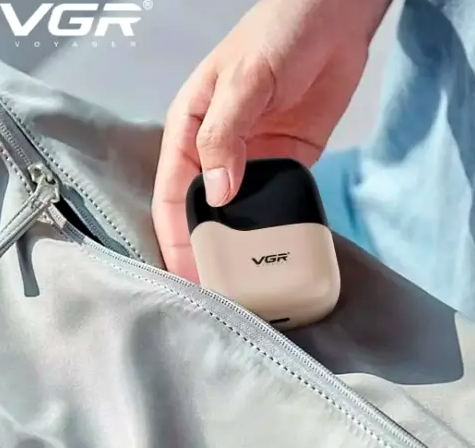 Электробритва VGR V-345 Grey роторная для влажного и сухого бритья с USB зарядкой и водонепроницаемым корпусом - изображение 6