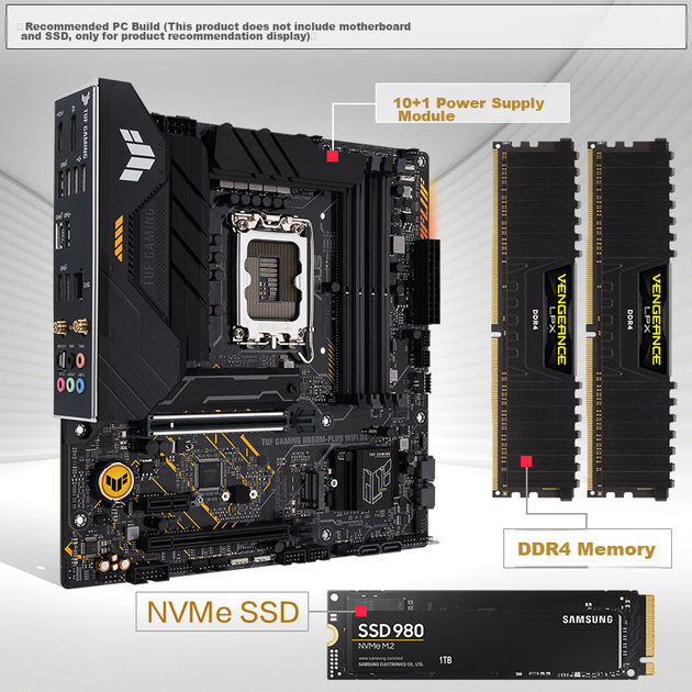 Оперативна пам'ять Corsair Vengeance LPX 16 ГБ 2x8 ГБ DDR4 3200 МГц CL16 - зображення 6