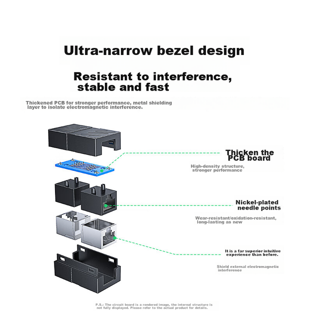 Соединитель витой пари Ugreen RJ-45 STP Cat 6 5 шт. Черный - изображение 8