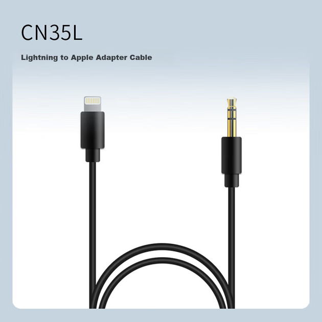Адаптер Mailada CN35L с 3.5 мм на Lightning для петличного микрофона, для iPhone - Фото 4 Адаптер Mailada CN35L с 3.5 мм на Lightning для петличного микрофона, для iPhone - изображение 4