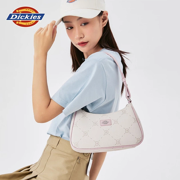 Сумка Dickies женская через плечо со съемным ремешком, цветочный принт, розовая (DK-C037) - изображение 2
