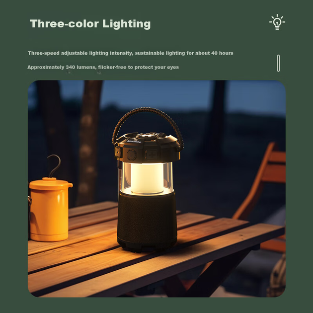Портативная колонка Newmine PBS005 8W RGB Black - Фото 3 Портативная колонка Newmine PBS005 8W RGB Black - изображение 3