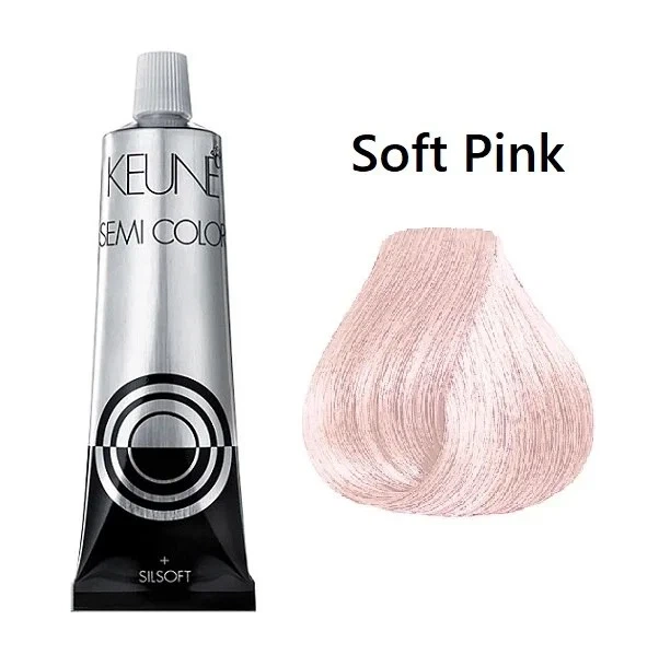 Полуперманентная краска для волос KEUNE SEMI COLOR Soft Pink без аммиака 60 мл Розовый - Фото 1 Полуперманентная краска для волос KEUNE SEMI COLOR Soft Pink без аммиака 60 мл Розовый - изображение 1