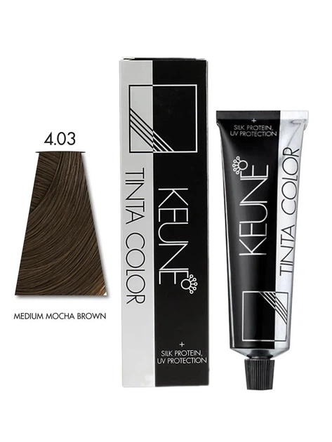 Перманентная краска для волос Keune Tinta Color 4.03 Средний натуральный золотистый блондин 60 мл - Фото 1 Перманентная краска для волос Keune Tinta Color 4.03 Средний натуральный золотистый блондин 60 мл - изображение 1