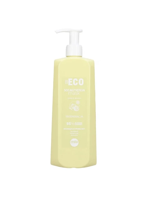 Маска для волосся Be Eco SOS Nutrition Регенерація Живлення Відновлення 900 мл - Фото 1 Маска для волосся Be Eco SOS Nutrition Регенерація Живлення Відновлення 900 мл - зображення 1
