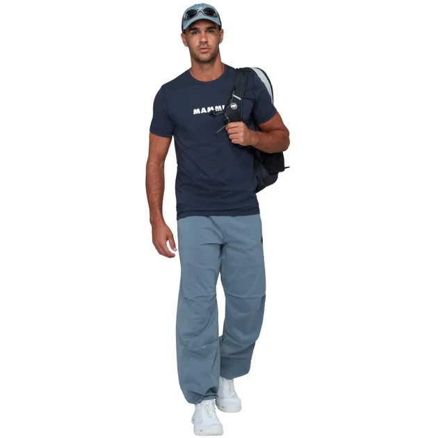 Футболка Mammut Core T-Shirt Logo L marine - зображення 5