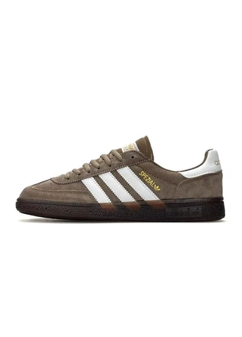 Кросівки чоловічі Spezial Brown White 41 (26,5см ) ( A5515) - Фото 1 Кросівки чоловічі Spezial Brown White 41 (26,5см ) ( A5515) - зображення 1