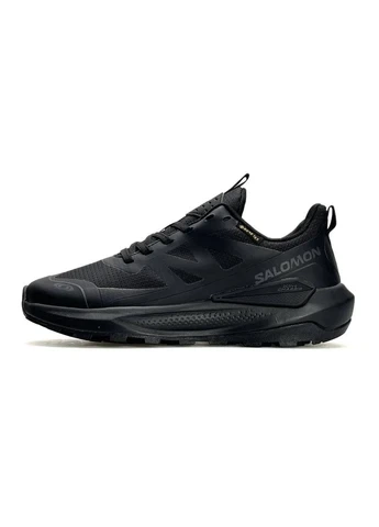Кросівки чоловічі Salomon Elixir Activ GTX All Black 46 (29см) ( bloА4629) - Фото 1 Кросівки чоловічі Salomon Elixir Activ GTX All Black 46 (29см) ( bloА4629) - зображення 1