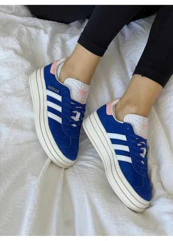 Кросівки жіночі Gazelle Bold Blue/Pink 37 (23,5см ) ( krsAS029) - Фото 1 Кросівки жіночі Gazelle Bold Blue/Pink 37 (23,5см ) ( krsAS029) - изображение 1