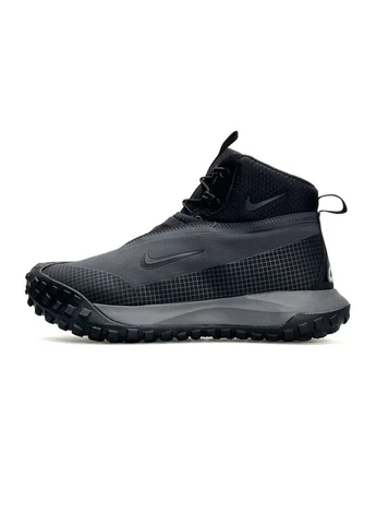 Кросівки чоловічі зимові ACG Mountain Fly High Fur Dark Grey Black 45 (29см ) ( A4836) - Фото 1 Кросівки чоловічі зимові ACG Mountain Fly High Fur Dark Grey Black 45 (29см ) ( A4836) - зображення 1