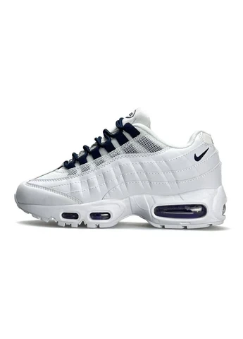 Кросівки жіночі Air Max 95 White Navy 37(23,5см) ( B3937) - Фото 1 Кросівки жіночі Air Max 95 White Navy 37(23,5см) ( B3937) - зображення 1