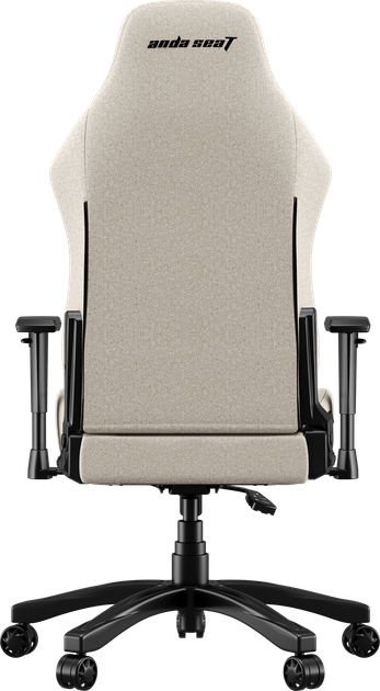 Крісло геймерське ігрове Anda Seat Luna Size L до 100 кг Ivory Fabric (AD18-44-I-F) навантаження до 100 кг, льон, поролон, гарантія 24 міс, зріст до 170 см - Фото 4 Крісло геймерське ігрове Anda Seat Luna Size L до 100 кг Ivory Fabric (AD18-44-I-F) навантаження до 100 кг, льон, поролон, гарантія 24 міс, зріст до 170 см - зображення 4