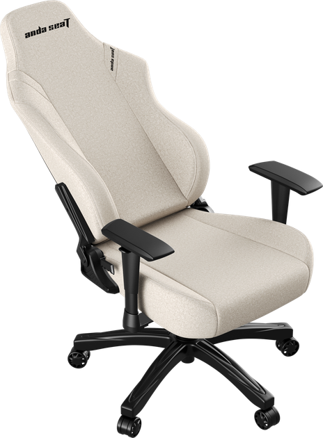 Крісло геймерське ігрове Anda Seat Luna Size L до 100 кг Ivory Fabric (AD18-44-I-F) навантаження до 100 кг, льон, поролон, гарантія 24 міс, зріст до 170 см - Фото 8 Крісло геймерське ігрове Anda Seat Luna Size L до 100 кг Ivory Fabric (AD18-44-I-F) навантаження до 100 кг, льон, поролон, гарантія 24 міс, зріст до 170 см - зображення 8