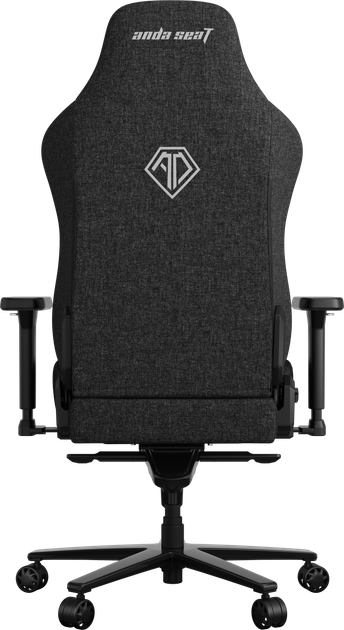 Крісло геймерське ігрове Anda Seat Phantom 4 Pro L до 100 кг Black Fabric (AD18YSDC-72-B-F-B02) - зображення 7