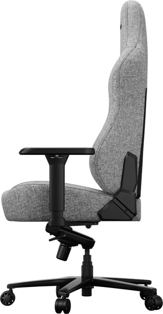 Геймерское игровое кресло Anda Seat Phantom 4 Pro L до 100 кг Gray Fabric (AD18YSDC-72-G-F-G02) нагрузка до 100 кг, лён, пена, гарантия 24 мес, наклон спинки 135 °, рост до 185 см - изображение 8