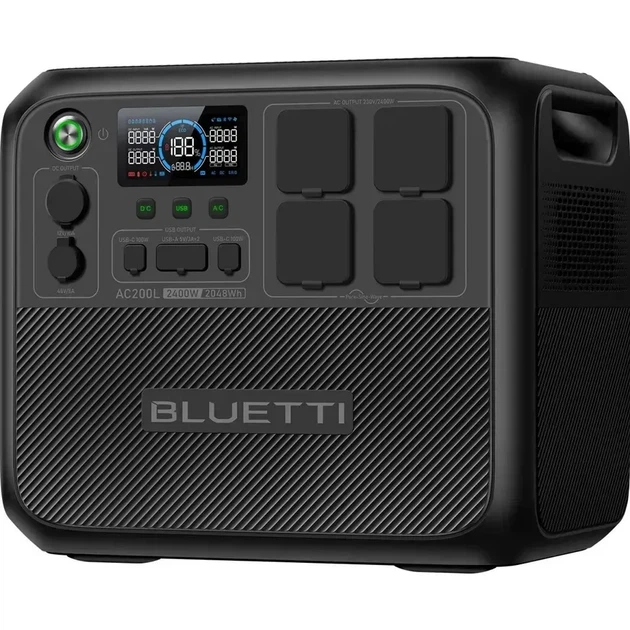 Зарядная станция BLUETTI AC200L (P-AC200L-EU-GY-BL-010) - Фото 3 Зарядная станция BLUETTI AC200L (P-AC200L-EU-GY-BL-010) - изображение 3