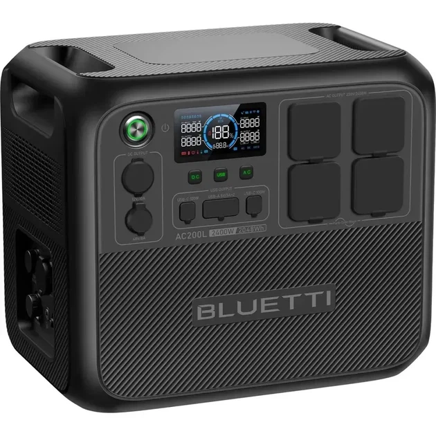 Зарядная станция BLUETTI AC200L (P-AC200L-EU-GY-BL-010) - Фото 4 Зарядная станция BLUETTI AC200L (P-AC200L-EU-GY-BL-010) - изображение 4