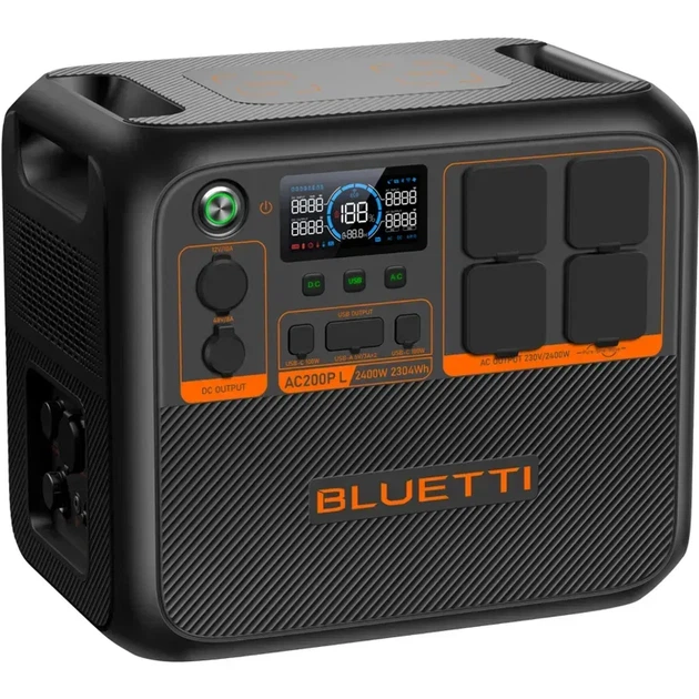Зарядна станція BLUETTI AC200PL (P-AC200PL-EU-GY-BL-010) - Фото 4 Зарядна станція BLUETTI AC200PL (P-AC200PL-EU-GY-BL-010) - зображення 4