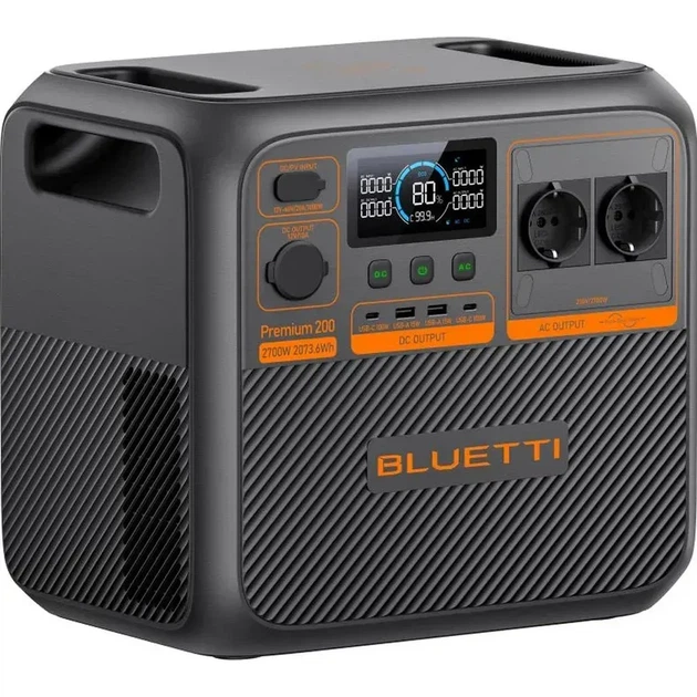 Зарядна станція BLUETTI Premium 200 V2 (P-PR200V2-EU-GY-BL-010) - зображення 6