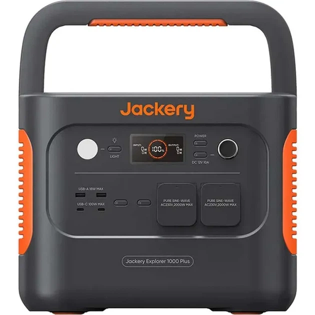 Зарядная станция Jackery Explorer 1000 Plus (21-0001-000029) - Фото 1 Зарядная станция Jackery Explorer 1000 Plus (21-0001-000029) - изображение 1