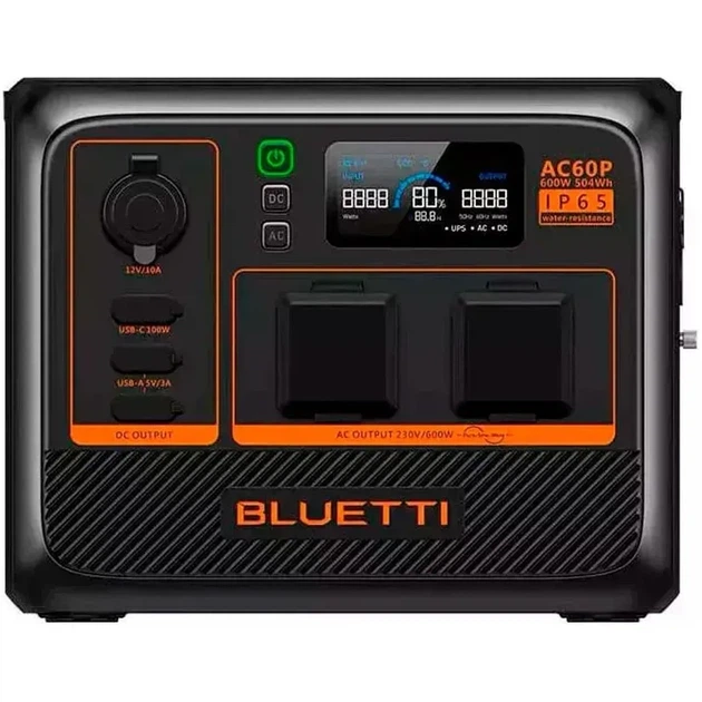 Зарядная станция BLUETTI AC60P (P-AC60P-EU-GY-BL-010) - Фото 1 Зарядная станция BLUETTI AC60P (P-AC60P-EU-GY-BL-010) - изображение 1