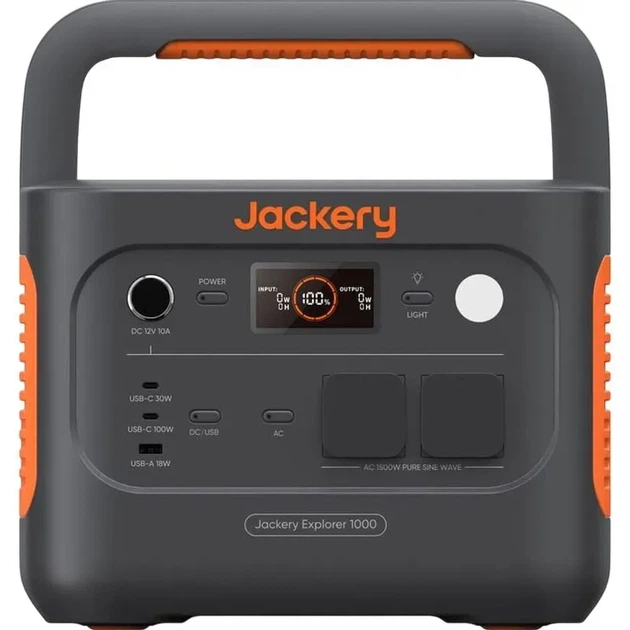 Зарядна станція Jackery Explorer 1000 v2 (21-0001-000221) - Фото 2 Зарядна станція Jackery Explorer 1000 v2 (21-0001-000221) - зображення 2