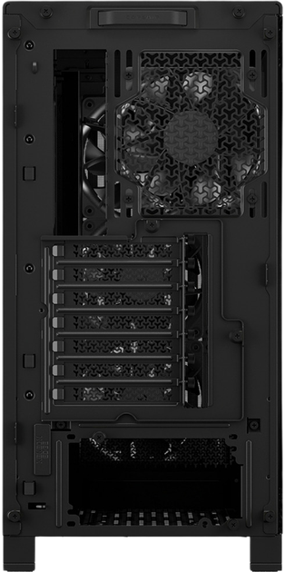 Корпус CORSAIR FRAME 4000D WOOD RS Mid-Tower Black/Walnut (CC-9011340-WW) - зображення 4