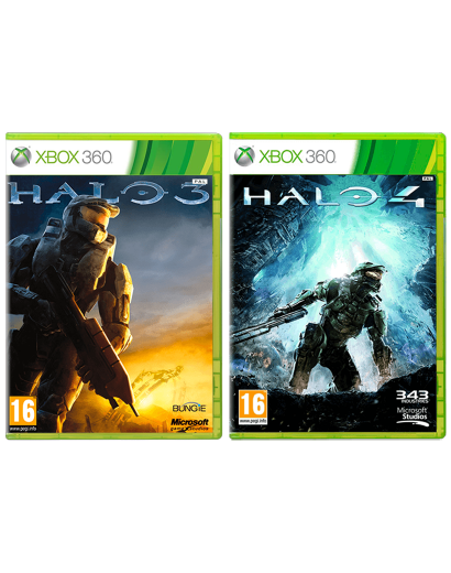 Набор Игра Microsoft Xbox 360 Halo 3 Английская Версия Б/У + Halo 4 Русские Субтитры - Фото 1 Набор Игра Microsoft Xbox 360 Halo 3 Английская Версия Б/У + Halo 4 Русские Субтитры - изображение 1
