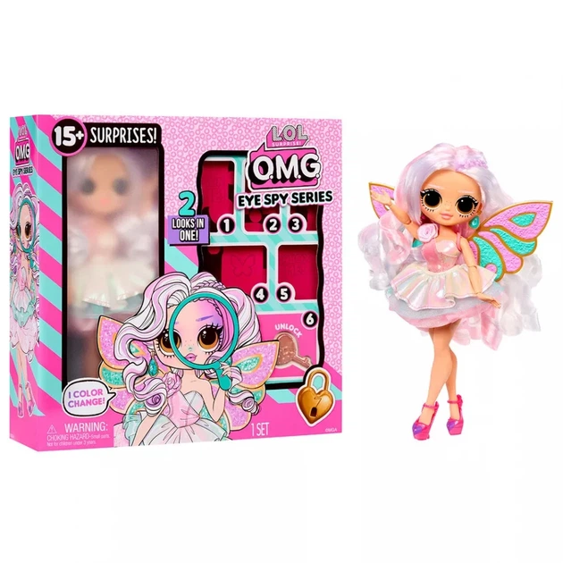 Лялька LOL Surprise OMG Eye Spy Fairy Фея L.O.L. 542650 - Фото 1 Лялька LOL Surprise OMG Eye Spy Fairy Фея L.O.L. 542650 - зображення 1